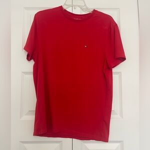 Tommy Hilfiger Men's Vibrant Red Short Sleeve Tee
